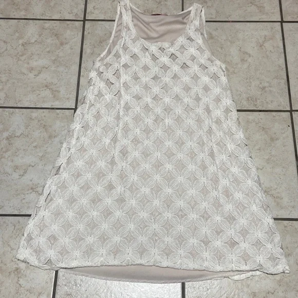 SJS LACE PATTERN DRESS (PetiteXL) - Picture 1 of 5